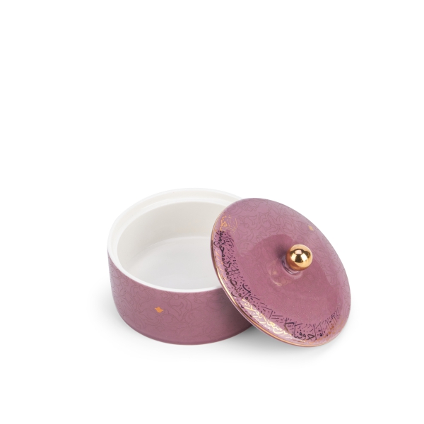 Small Date Bowl From Joud - Purple