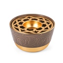 Incense Burner With Elegant Design Of 4 Pieces From Majlis - Brown