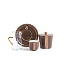 Tea And Arabic Coffee Set 19 pcs From Nour