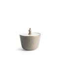  Small Porcelain Vase From Crown - Grey