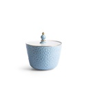  Medium Porcelain Vase From Crown - Blue