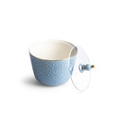  Medium Porcelain Vase From Crown - Blue
