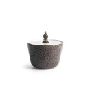  Medium Porcelain Vase From Crown - Black