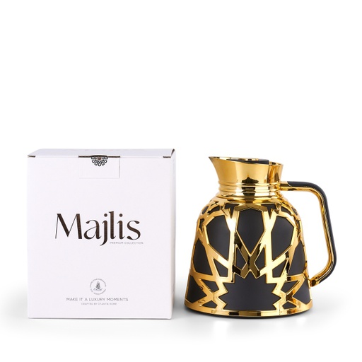 [JG1236] Vacuum Flask For Tea And Coffee From Majlis - Black